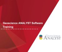 Geoscience ANALYST Software Training